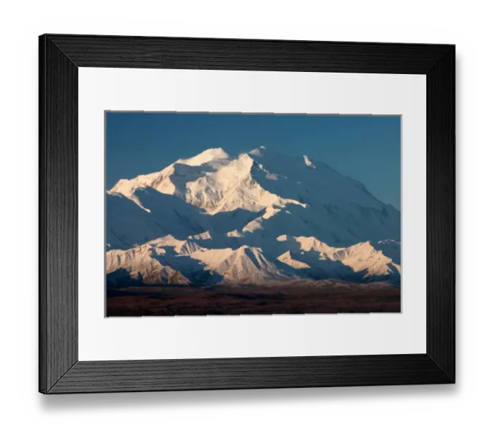 Framed Print : N. A. USA, Alaska. Mt. McKinley in Denali National Park Framed Print : N. A. USA, Alaska. Mt. McKinley in Denali National Park