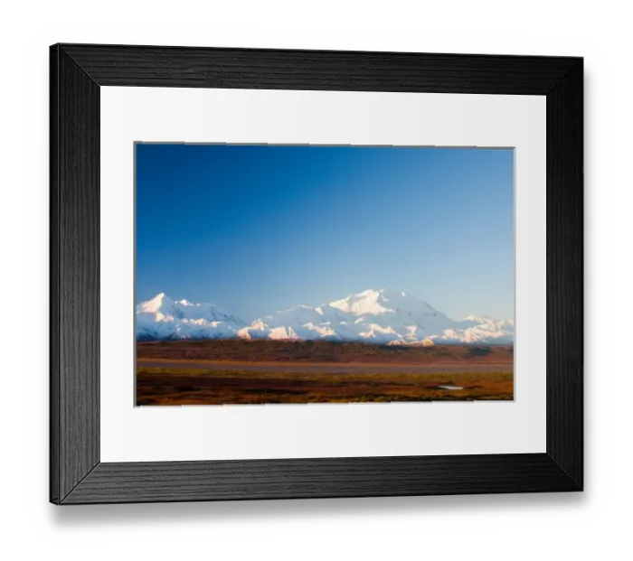 Framed Print : N. A. USA, Alaska. Mt. McKinley in Denali National Park Framed Print : N. A. USA, Alaska. Mt. McKinley in Denali National Park
