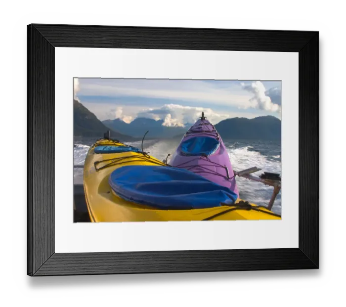 Framed Print : N. A. USA, Alaska. Taking a sea kayak trip out from Valdez harbor on the way to Framed Print : N. A. USA, Alaska. Taking a sea kayak trip out from Valdez harbor on the way to