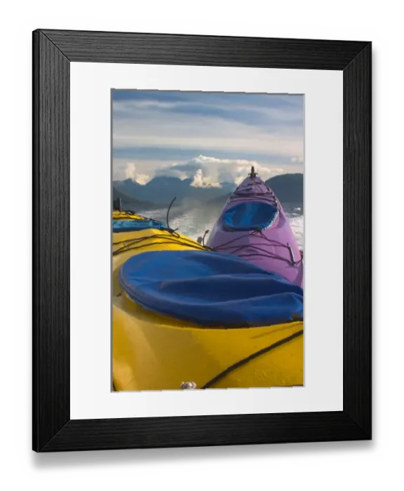 Framed Print : N. A. USA, Alaska. Taking a sea kayak trip out from Valdez harbor on the way to Framed Print : N. A. USA, Alaska. Taking a sea kayak trip out from Valdez harbor on the way to