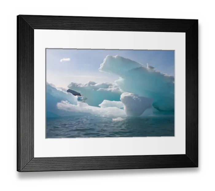Framed Print : N. A. USA, Alaska. Icebergs near the Columbia Glacier Framed Print : N. A. USA, Alaska. Icebergs near the Columbia Glacier