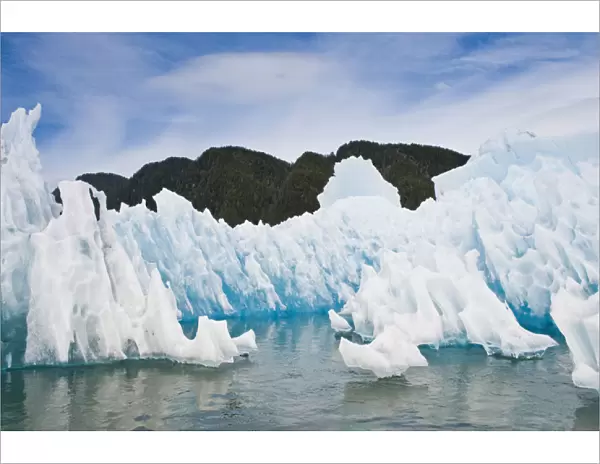 Alaska. Iceberg in LeConte Bay, Southeast Alaska
