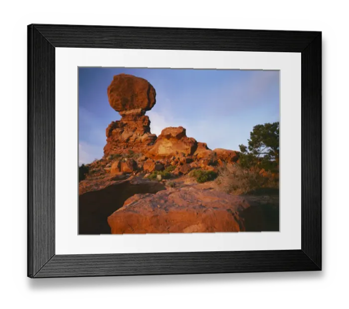 Framed Print : USA, Utah, Arches National Park, Balanced Rock Framed Print : USA, Utah, Arches National Park, Balanced Rock
