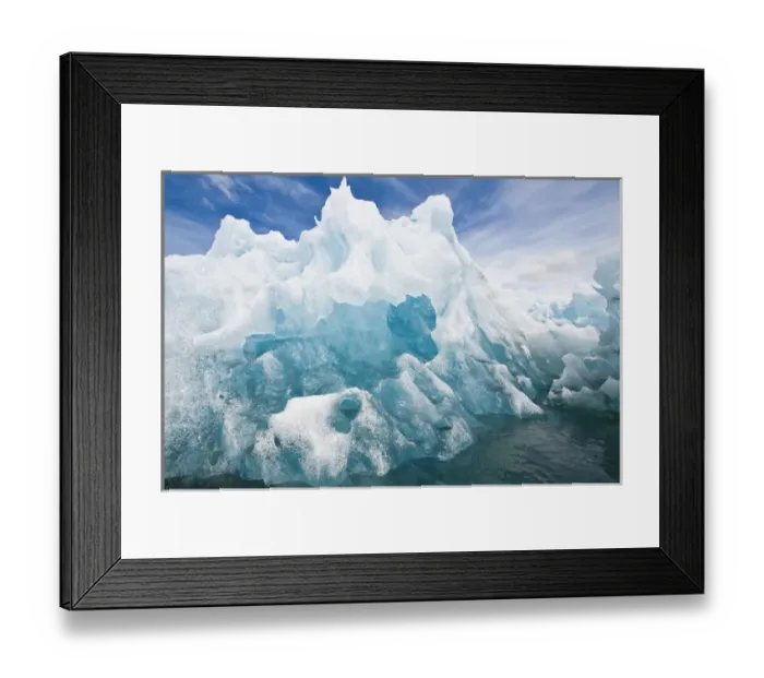 Framed Print : Alaska. Iceberg in LeConte Bay, Southeast Alaska Framed Print : Alaska. Iceberg in LeConte Bay, Southeast Alaska
