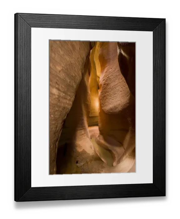 Framed Print : The Key Hole, slot canyon, Zion National Park, near Springdale, Utah Framed Print : The Key Hole, slot canyon, Zion National Park, near Springdale, Utah