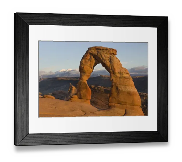 Framed Print : delicate arch, arches national park, Ut