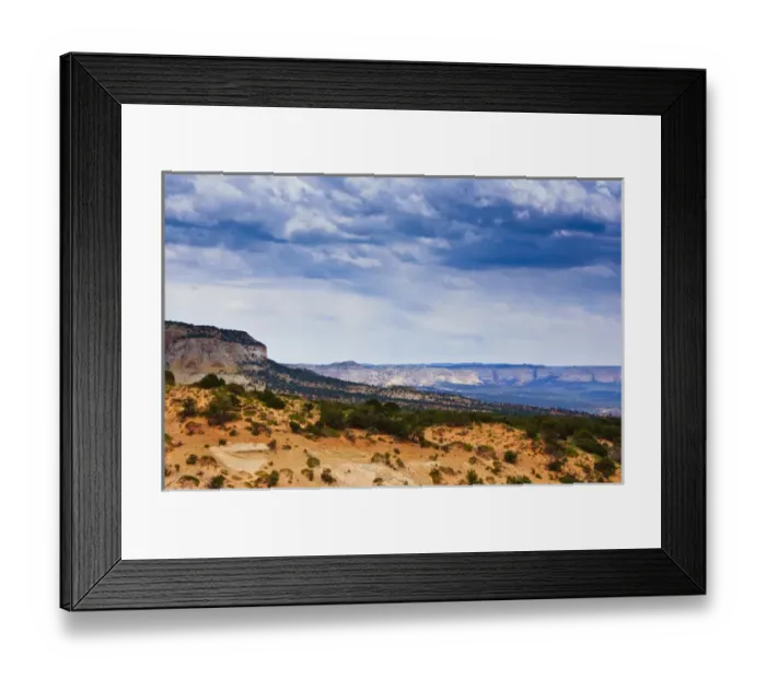 Framed Print : BLM backcountry, Utah, near Zion National Park