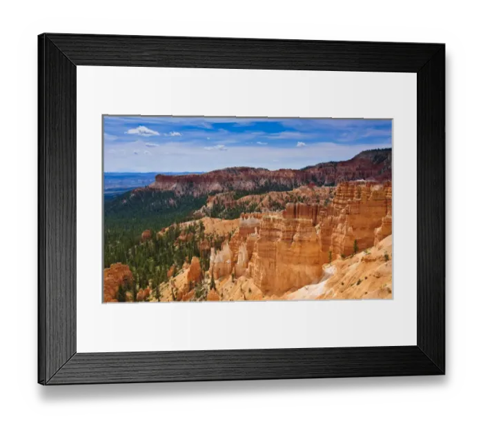 Framed Print : The Hoodoos of Bryce Canyon - Bryce National Park, UT Framed Print : The Hoodoos of Bryce Canyon - Bryce National Park, UT