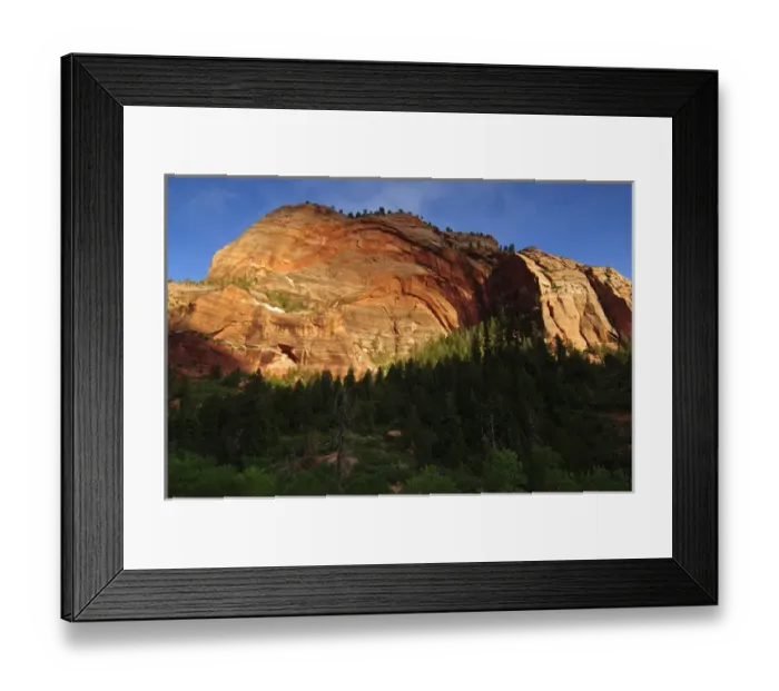 Framed Print : La Verkin - Kolab Canyon, Zion National Park, UT Framed Print : La Verkin - Kolab Canyon, Zion National Park, UT