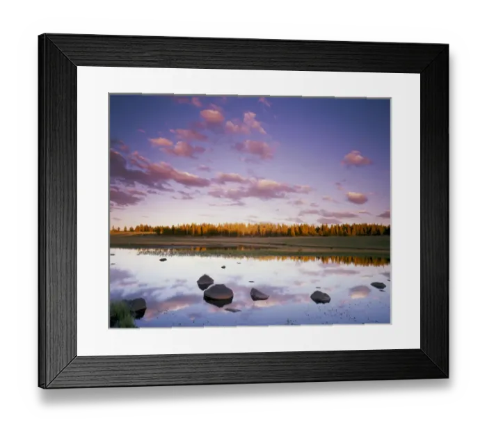 Framed Print : UTAH. USA. Grass Lake at sunset. Boulder Top. Boulder Mountain. Dixie National Forest Framed Print : UTAH. USA. Grass Lake at sunset. Boulder Top. Boulder Mountain. Dixie National Forest