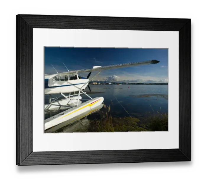 Framed Print : USA-ALASKA-ANCHORAGE: Lake Hood Air Harbor Worlds Busiest Floatplane Base Framed Print : USA-ALASKA-ANCHORAGE: Lake Hood Air Harbor Worlds Busiest Floatplane Base