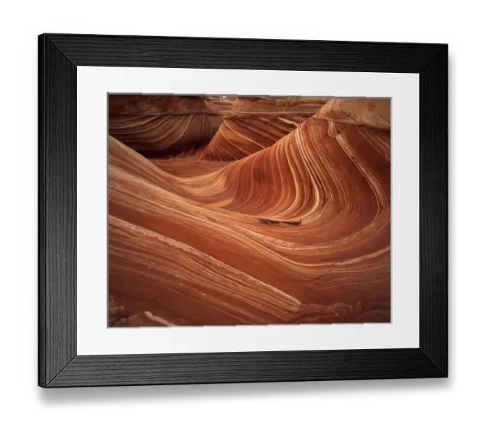 Framed Print : USA, Arizona, Wave, Coyote Buttes area of Paria Canyon, Vermilion Cliffs Wilderness Area