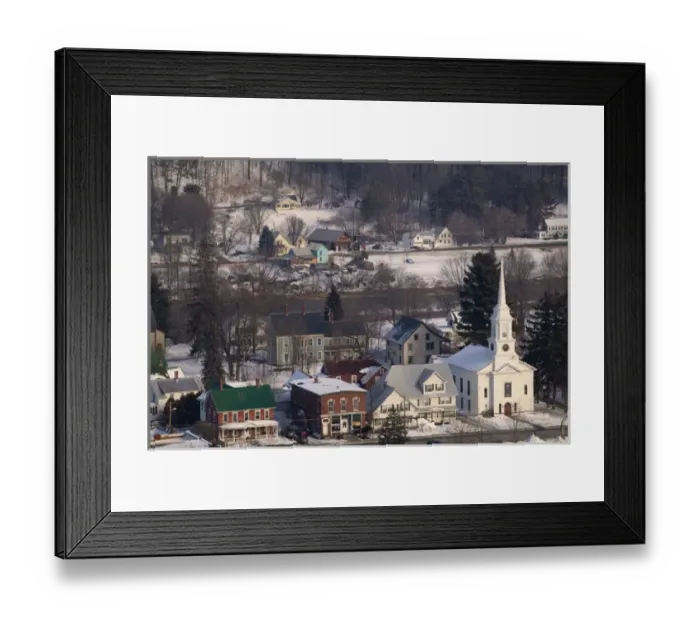 Framed Print : USA-Vermont-South Royalton: Green Mountain Town in SnowUSA-Vermont-South Royalton Framed Print : USA-Vermont-South Royalton: Green Mountain Town in SnowUSA-Vermont-South Royalton