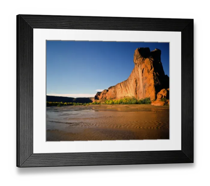 Framed Print : USA, Arizona, Canyon de Chelly National Monument, Duck Rock in Morning Light Framed Print : USA, Arizona, Canyon de Chelly National Monument, Duck Rock in Morning Light