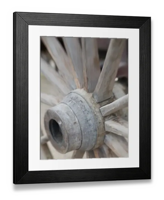 Framed Print : Tucson, Arizona: Wagon wheels on horse drawn carriages Framed Print : Tucson, Arizona: Wagon wheels on horse drawn carriages