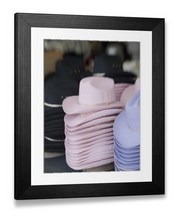 Framed Print : Tucson, Arizona. Cowboy hats for men and women on sale at the Tucson Rodeo Framed Print : Tucson, Arizona. Cowboy hats for men and women on sale at the Tucson Rodeo