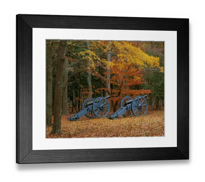 Framed Print : USA, Virginia, Colonial National Historic Park, French Artillery at Yorktown Framed Print : USA, Virginia, Colonial National Historic Park, French Artillery at Yorktown