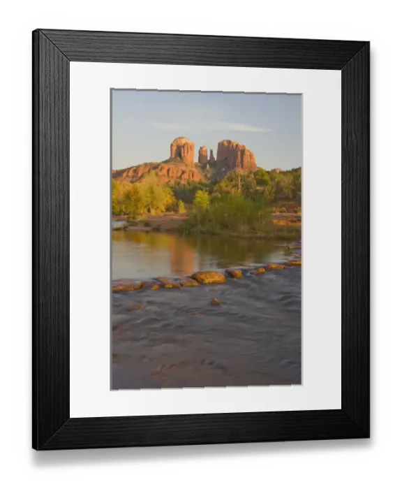 Framed Print : AZ, Arizona, Sedona, Crescent Moon Recreation Area, Red Rock Crossing; Oak Creek Framed Print : AZ, Arizona, Sedona, Crescent Moon Recreation Area, Red Rock Crossing; Oak Creek
