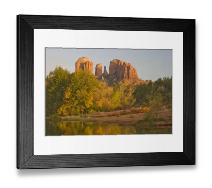 Framed Print : AZ, Arizona, Sedona, Crescent Moon Recreation Area, Red Rock Crossing; Oak Creek Framed Print : AZ, Arizona, Sedona, Crescent Moon Recreation Area, Red Rock Crossing; Oak Creek