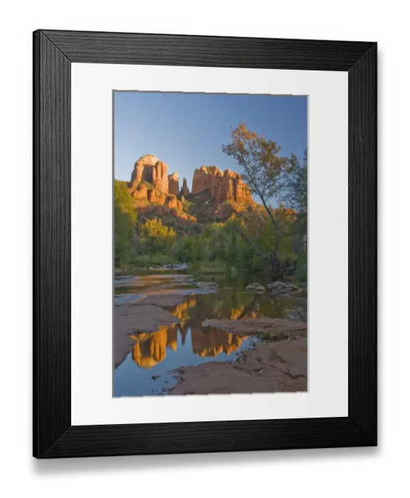 Framed Print : AZ, Arizona, Sedona, Crescent Moon Recreation Area, Red Rock Crossing; Oak Creek Framed Print : AZ, Arizona, Sedona, Crescent Moon Recreation Area, Red Rock Crossing; Oak Creek