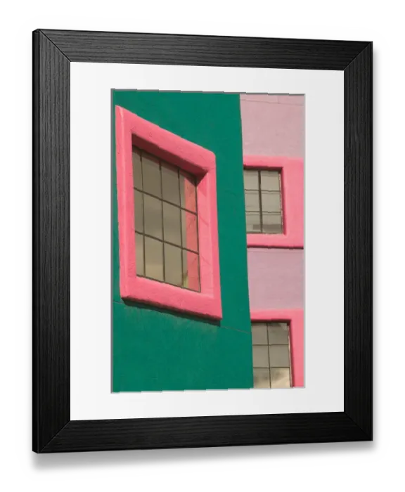 Framed Print : USA-ARIZONA-Tucson: Downtown: La Placita Complex Colorful Building Detail Framed Print : USA-ARIZONA-Tucson: Downtown: La Placita Complex Colorful Building Detail