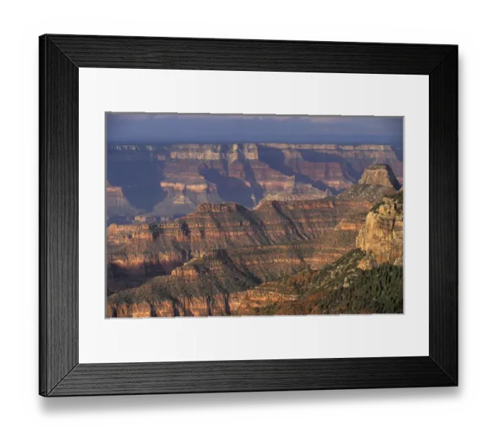 Framed Print : N. A. USA, Arizona. Grand Canyon National Park. View from Bright Angel Point Framed Print : N. A. USA, Arizona. Grand Canyon National Park. View from Bright Angel Point