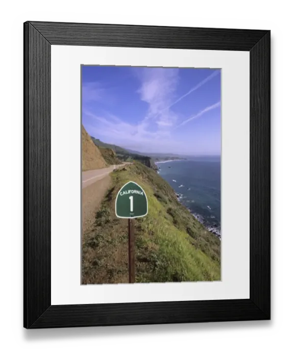 Framed Print : 06. Pacific Coast Highway California Route 1 Scenic near Big Sur California Framed Print : 06. Pacific Coast Highway California Route 1 Scenic near Big Sur California