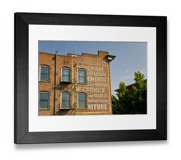Framed Print : USA, WA, Walla Walla. Old advertisements are found throughout downtown Walla Walla Framed Print : USA, WA, Walla Walla. Old advertisements are found throughout downtown Walla Walla
