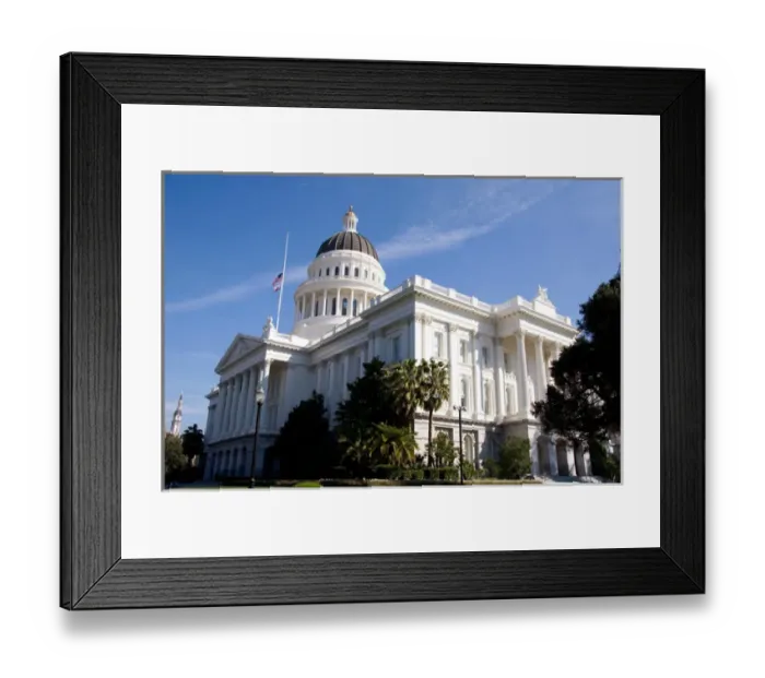 Framed Print : NA, USA, California, Sacramento. State capitol building Framed Print : NA, USA, California, Sacramento. State capitol building