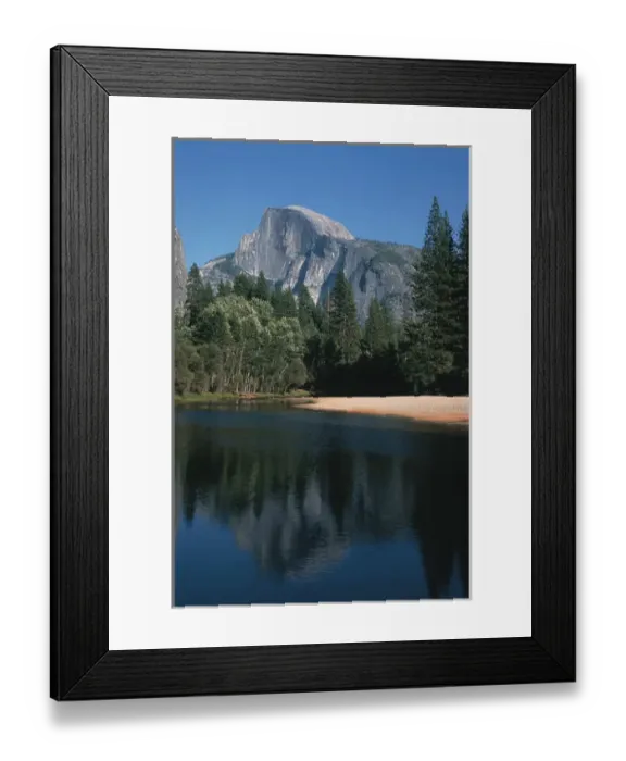 Framed Print : Yosemite National Park, National Parks of California, Merced River