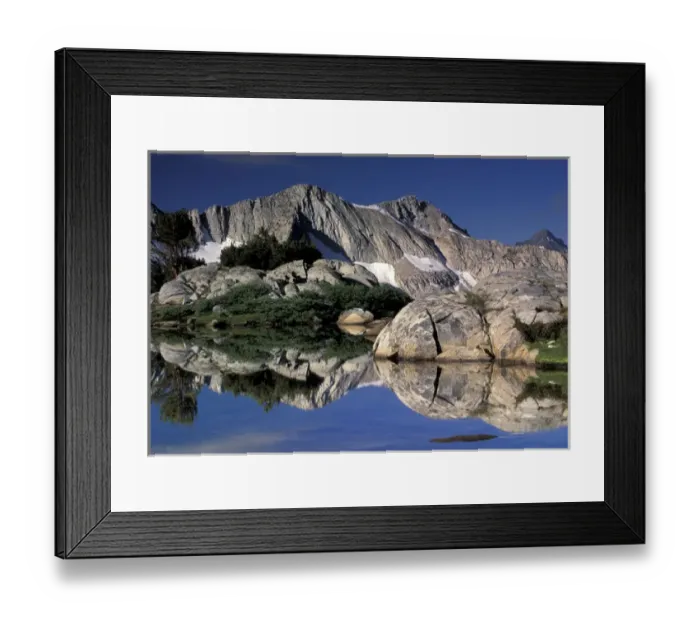 Framed Print : NA, USA, CA, Kings Canyon National Park. High Sierra landscape Framed Print : NA, USA, CA, Kings Canyon National Park. High Sierra landscape
