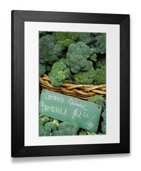 Framed Print : North America, USA, California, San Francisco. Ferry Building Farmers Market
