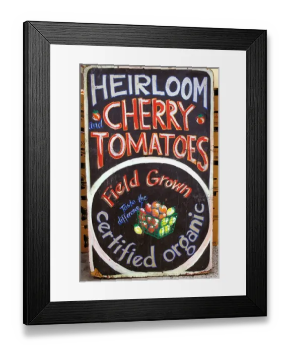 Framed Print : North America, USA, California, San Francisco. Ferry Building Farmers Market