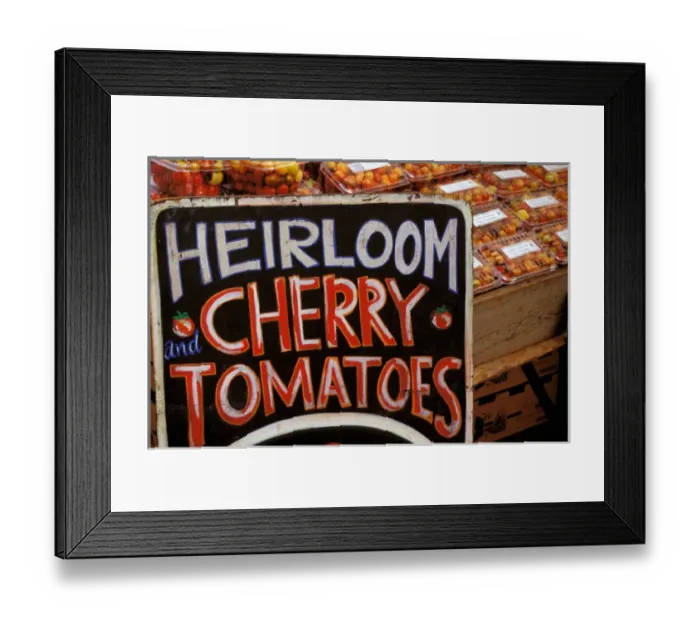 Framed Print : North America, USA, California, San Francisco. Ferry Building Farmers Market