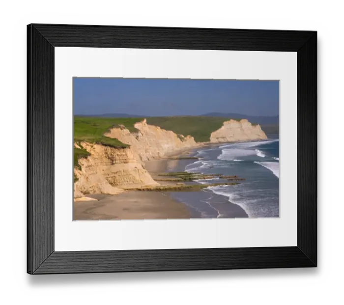 Framed Print : USA, California, Drakes Beach at Point Reyes Framed Print : USA, California, Drakes Beach at Point Reyes