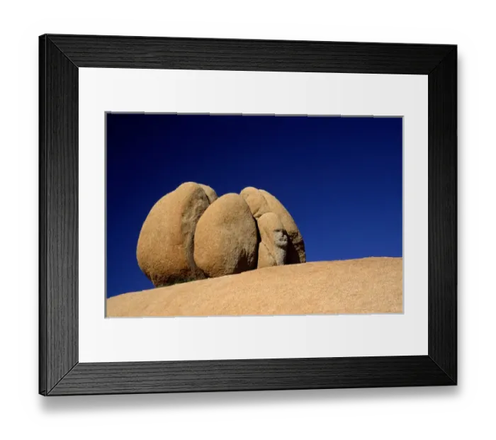 Framed Print : North America, USA, California, Joshua Tree National Park, Face in Granite Rocks Framed Print : North America, USA, California, Joshua Tree National Park, Face in Granite Rocks