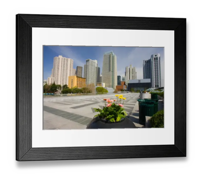 Framed Print : USA, California, San Francisco. Yerba Buena Gardens Framed Print : USA, California, San Francisco. Yerba Buena Gardens
