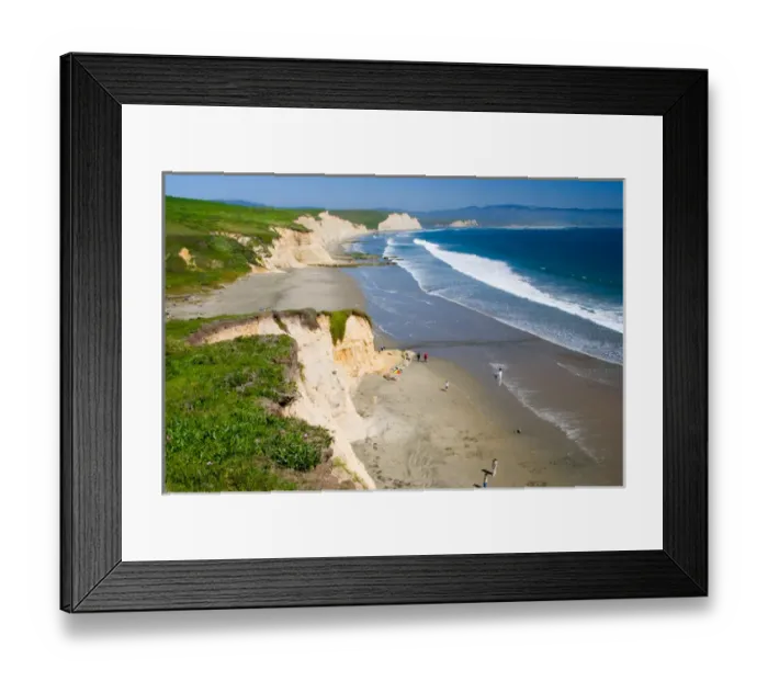 Framed Print : USA, California, Drakes beach at Point Reyes National Seashore Framed Print : USA, California, Drakes beach at Point Reyes National Seashore