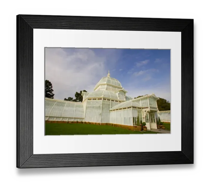 Framed Print : USA, California, San Francisco, San Francisco Conservatory of Flowers in Golden Gate Park Framed Print : USA, California, San Francisco, San Francisco Conservatory of Flowers in Golden Gate Park