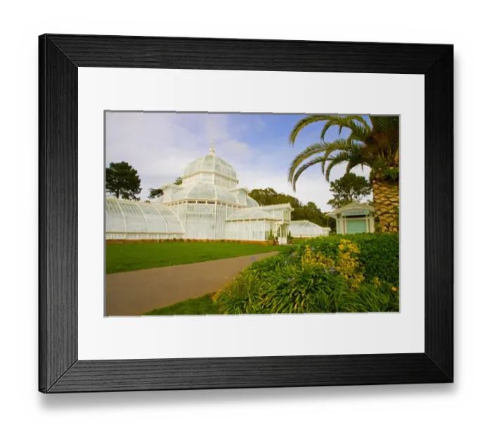 Framed Print : USA, California, San Francisco, San Francisco Conservatory of Flowers in Golden Gate Park Framed Print : USA, California, San Francisco, San Francisco Conservatory of Flowers in Golden Gate Park