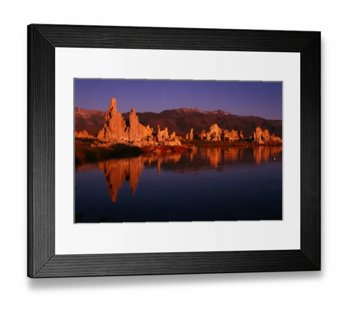 Framed Print : North America, U. S. A. California, Mono Lake, Tufa towers reflect in still Mono Lake Framed Print : North America, U. S. A. California, Mono Lake, Tufa towers reflect in still Mono Lake