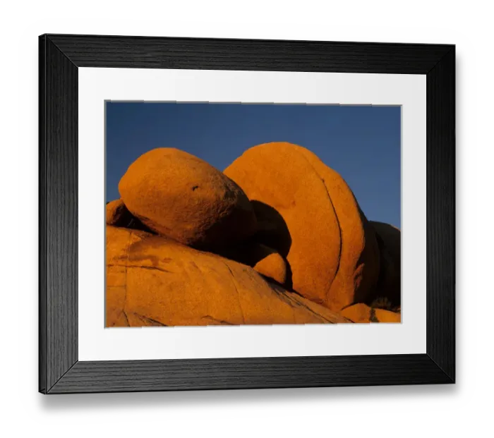 Framed Print : Shapes and textures in the Mojave desert Framed Print : Shapes and textures in the Mojave desert