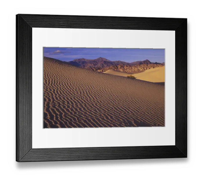 Framed Print : NA, USA, California. Death Valley National Park. Mesquite Flat Sand Dunes with Grapevine Framed Print : NA, USA, California. Death Valley National Park. Mesquite Flat Sand Dunes with Grapevine