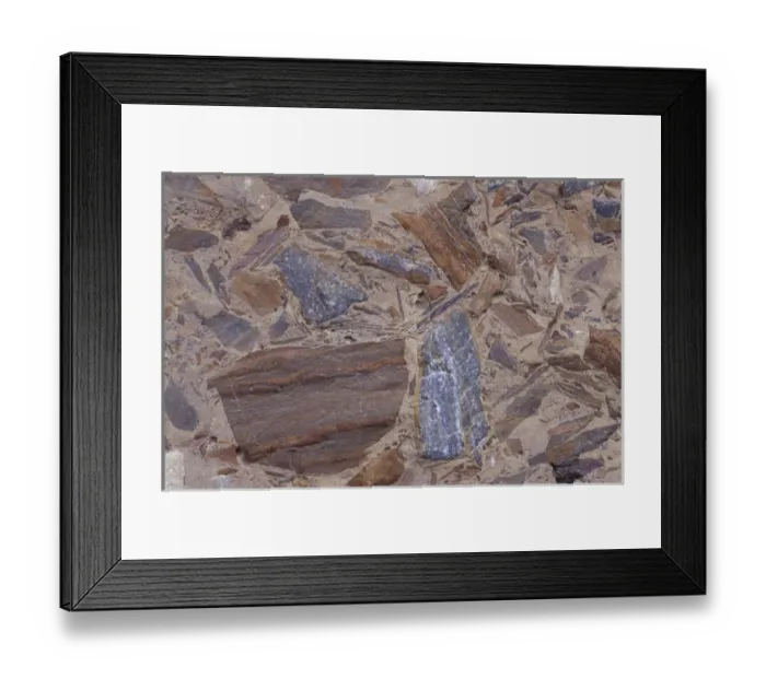 Framed Print : NA, USA, California. Death Valley National Park. Rock Conglomerate in Mosaic Canyon Framed Print : NA, USA, California. Death Valley National Park. Rock Conglomerate in Mosaic Canyon