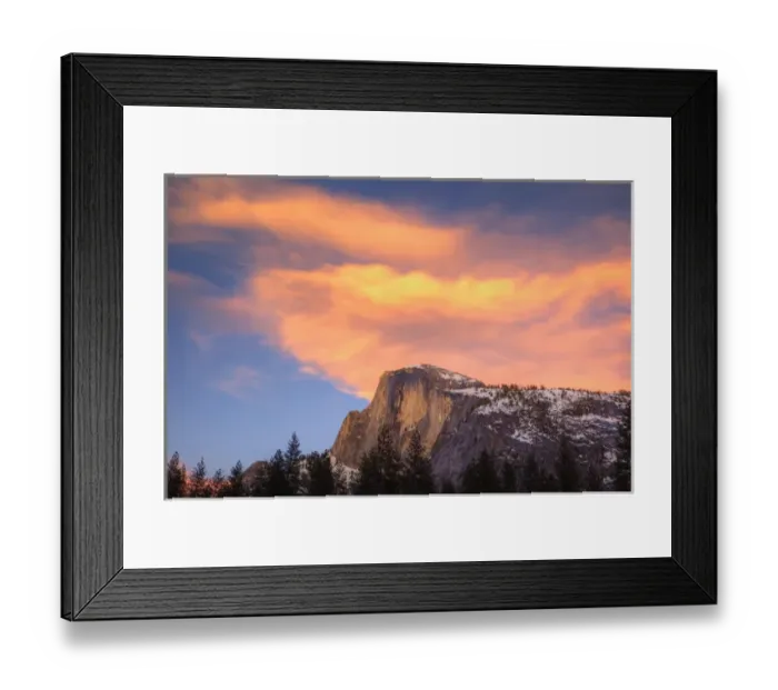 Framed Print : CA, Yosemite NP, Half Dome Framed Print : CA, Yosemite NP, Half Dome