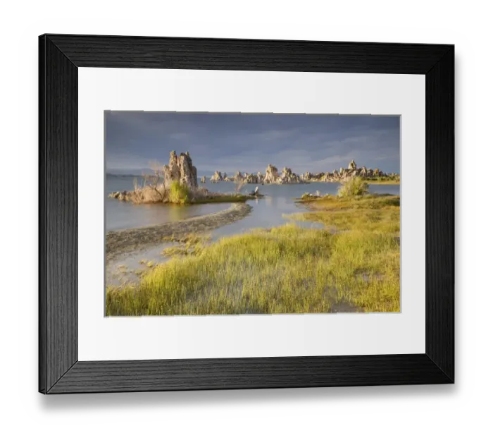 Framed Print : CA, Mono Lake Tufa State Reserve, South Tufa Area, Tufas and Mono Lake Framed Print : CA, Mono Lake Tufa State Reserve, South Tufa Area, Tufas and Mono Lake