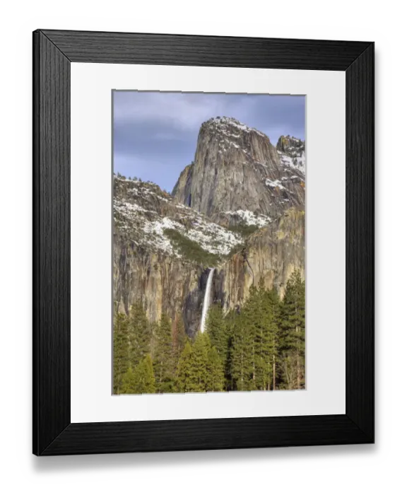 Framed Print : CA, Yosemite NP, Bridalveil Fall Framed Print : CA, Yosemite NP, Bridalveil Fall