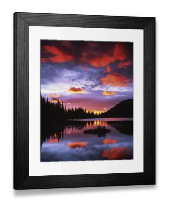 Framed Print : USA, Washington, Mt. Rainier National Park, Sunrise on Reflection Lake Framed Print : USA, Washington, Mt. Rainier National Park, Sunrise on Reflection Lake