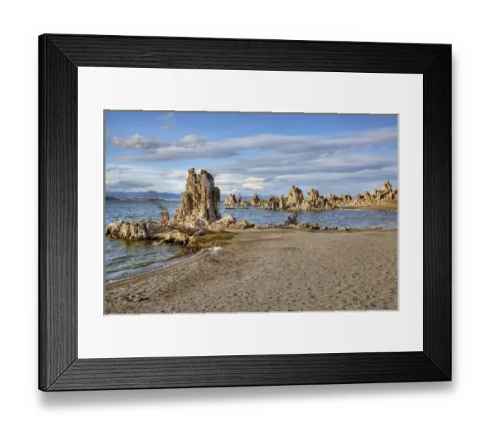 Framed Print : CA, Mono Lake Tufa State Reserve, South Tufa Area Framed Print : CA, Mono Lake Tufa State Reserve, South Tufa Area