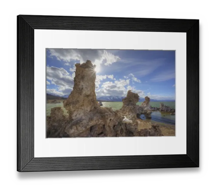 Framed Print : CA, Mono Lake Tufa State Reserve, South Tufa Area Framed Print : CA, Mono Lake Tufa State Reserve, South Tufa Area